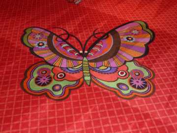 Huge Butterflies on Carpets Huge Butterflies on Carpets