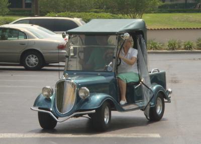 Custom Golf Cart... too cool!