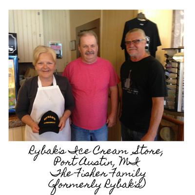Rybak's Ice Cream Store: The Fisher Family (formerly Rybak's)