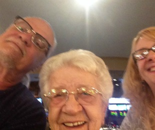 A silly photo, I know... Terry, Lil and Wendy!